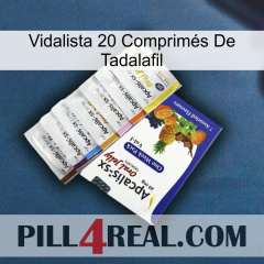Vidalista 20 Comprimés De Tadalafil 11